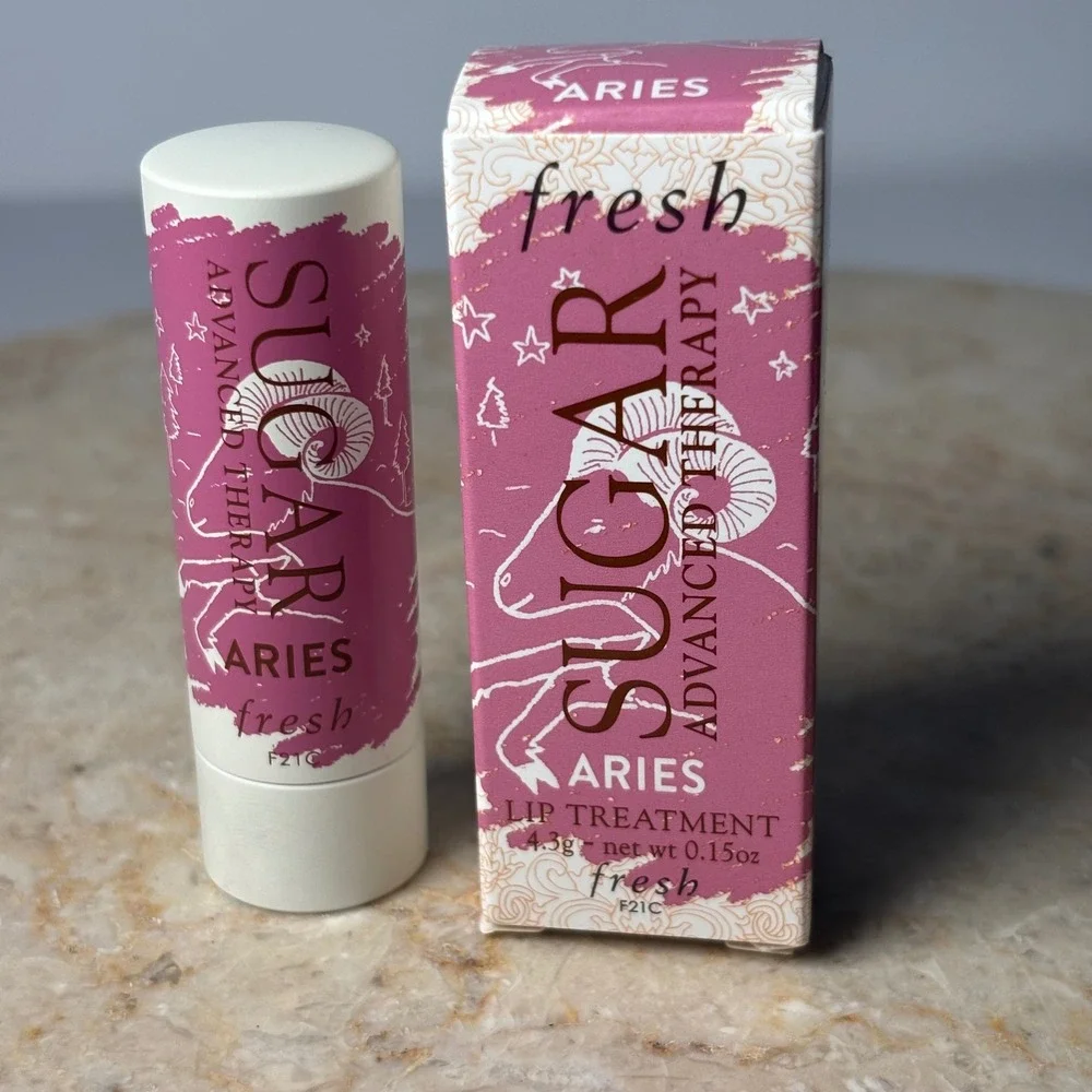 Fresh Sugar Lip Treatment‎ Advanced Therapy Aries Zodiac Limited Edition Clear